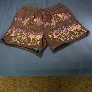Brown valabasas shorts